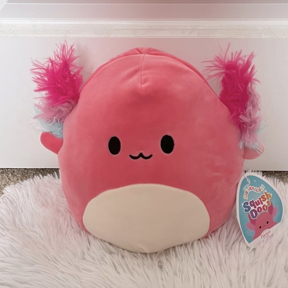10” Florent the Pink Axolotl Squishmallow - Picture 1 of 3